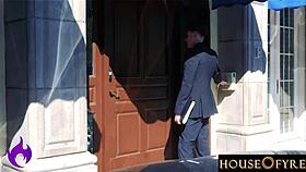 Secret Passion With Busty Teen Rissa May's Big Tits And Ripped Clothes