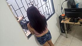 toy salesman sells exclusive dildos for juicy vagina 😏