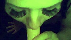 I love sucking on my dildo