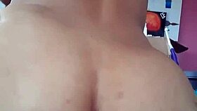 jasmine rose rides a tight dildo with clothes ripped