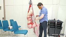 peculiar kitten dragged to anal asylum for hardcore uninhibited therapy