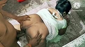 indian desi bhabhi interacts with boys in a casual setting