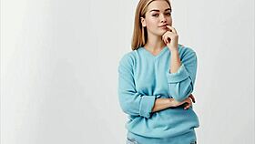 Submit to your blonde hausemate's femdom roleplay?