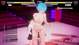 i battle my lesbian lover with anal fingering