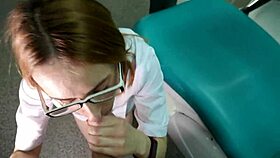 Doctor Sucks Patient's Dick During Appointment!