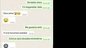 Latina Girlfriend Tries Cum And Loves It On Web Chat