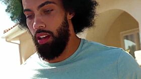 Big tit Asian masseuse sucks and fucks black client in truck 😈