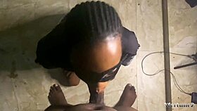 sexy ebony roommate suck my dick dried?