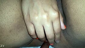 late night ebony pussy fingering session