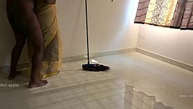 indian maid having fun with devar