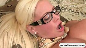 Two big-titted ladies enjoy a threeway sex session