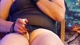 Hotwife Steffi Dances Seductively, Flashing Big Pussy Lips In Panties Compilation.