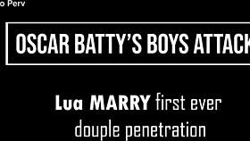 Lua Marry tries double penetration for the first time