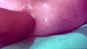 3rd time today stretching his asshole