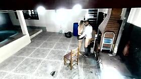 Man asks for help but ends up giving blowjob and having sex with unfaithful wife