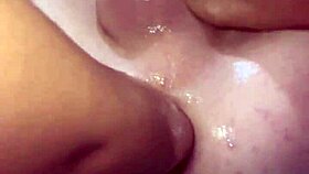 3rd time today stretching his asshole