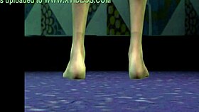 Toy Freddy receives a blowjob and licking in this lesbian toy scene.