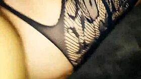 used her rough in stockings. every hole stretched wide.