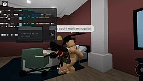 A Quick Trio With A Goth And A Latina In Roblox Brookhaven Involves Oral Sex And Vagina Play