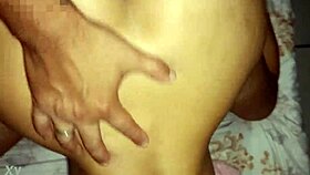 The young girlfriend couldn't hold her moans during passionate sex with her boyfriend