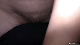 Hairy Pussy Mistress Tempts Delivery Man With Deepthroat.