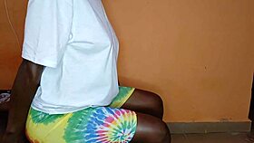 ebony black teen 18+ is good with doggy style