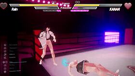 i battle my lesbian lover with anal fingering