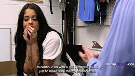 Teen thief gets groped intensely in prison