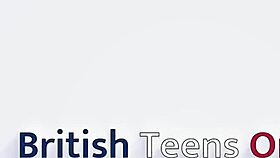 British Amateur's First Hot Cum Load on Christmas for 18-Year-Old Neighbor