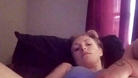 i play with my snow bunny pussy using toys