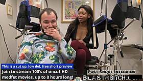 Minnie rose performs backstage in latex outfit with close-up shots