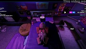 Passionate Sex With A Fan's Big Cock In Action