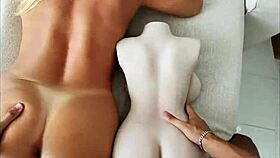 Had to choose between roommate and Tantaly for big tits threesome in dorm