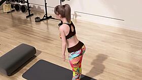 Curvy Model in Outfit