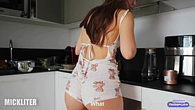 Girlfriend's stepsister surprises with tight virgin pussy, but she's a slutty Colombian.