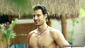 I love cute Nia Nacci riding my monster cock outdoor in doggystyle and missionary