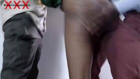 big ass student walks into hostel, meets teacher's huge cock waiting to fuck her