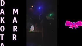dakota marr pole dances teasingly in nebraska strip club