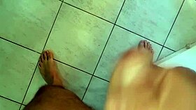 Husband penetrates his sexy wife doggystyle in homemade video, focusing on wet pussy and asshole.