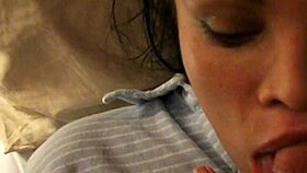 Brunette Stepsisters Gagged and Choked in Bondage Fucking