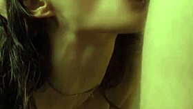 Slobbery blowjob deepthroat fucks cum in mouth 😍