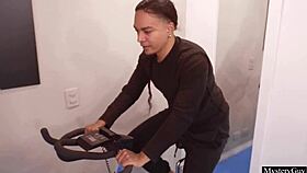 Dirty Blonde's Naughty Gym Fantasy with 3 Guys, DPP, and Bukakke!