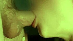 Slobbery blowjob deepthroat fucks cum in mouth 😍