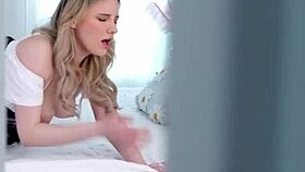 the creampie stepsister wanted to cum again and turned to stepbro