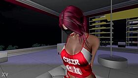 Cheerleader Sucks Blindfolded Second Life