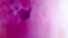 i watch real pussy orgasm contractions with cum inside