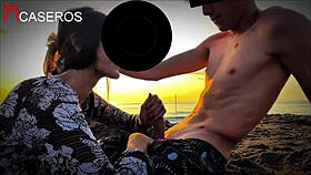 so this stranger gave me a wild handjob on the beach in public