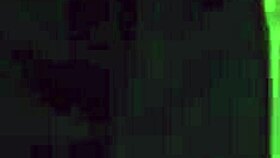 Why does the muscled black mistress whip her male slave?