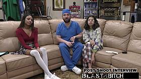 Solana Spits Doctor's Cum