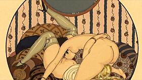 vintage erotic cartoon drawings collection